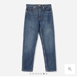 NWOT Everlane high waisted straight jeans S 28